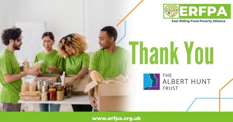 ERFPA Receives Grant Support from The Albert Hunt Trust